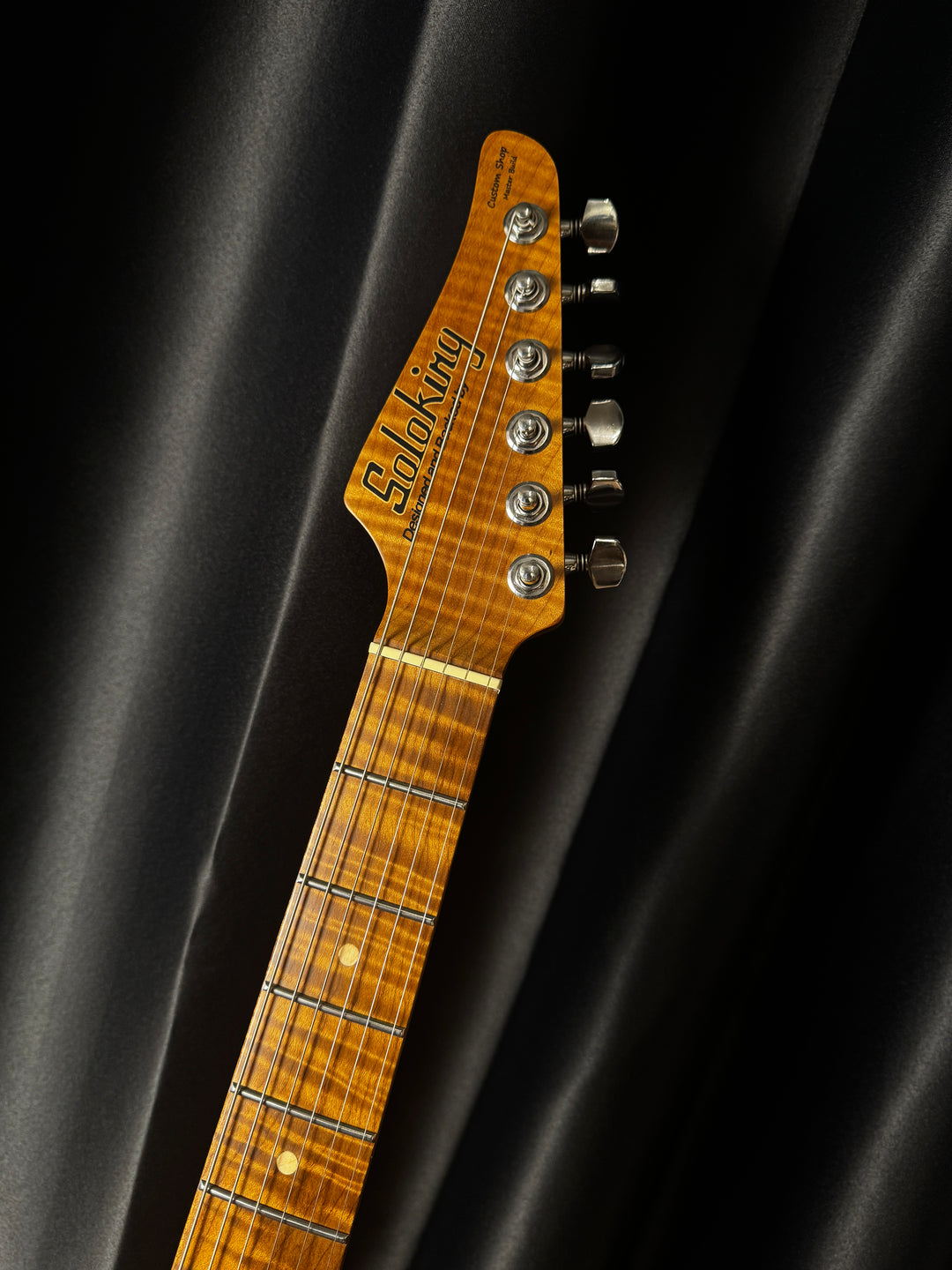 Electric Guitar Soloking MT-1 FM 24 ARTISAN FMN HH NATURAL SATIN