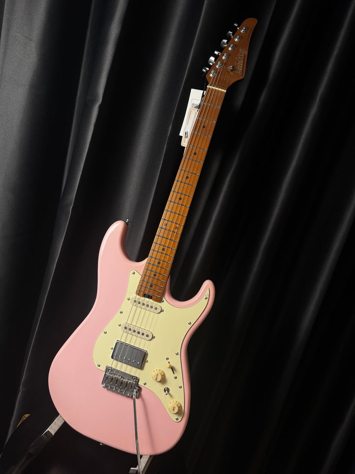 Electric Guitar Soloking MS-11 Classic MKII With Roasted Maple Fb In Shell Pink