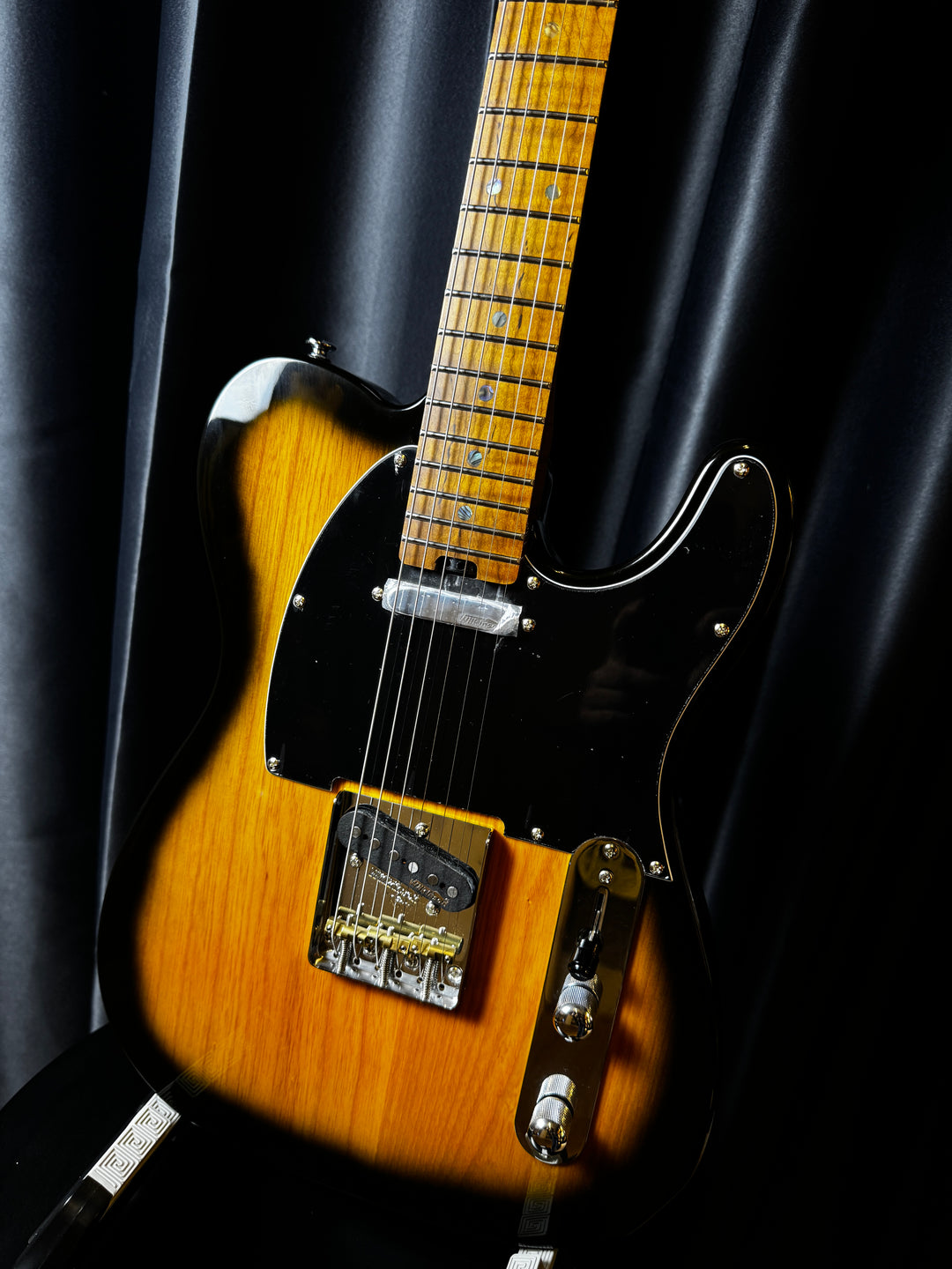 Electric Guitar Soloking MT-1 Ash Fm With Roasted Flame Maple Neck In 2 Color Sunburst Nafiri Special Run