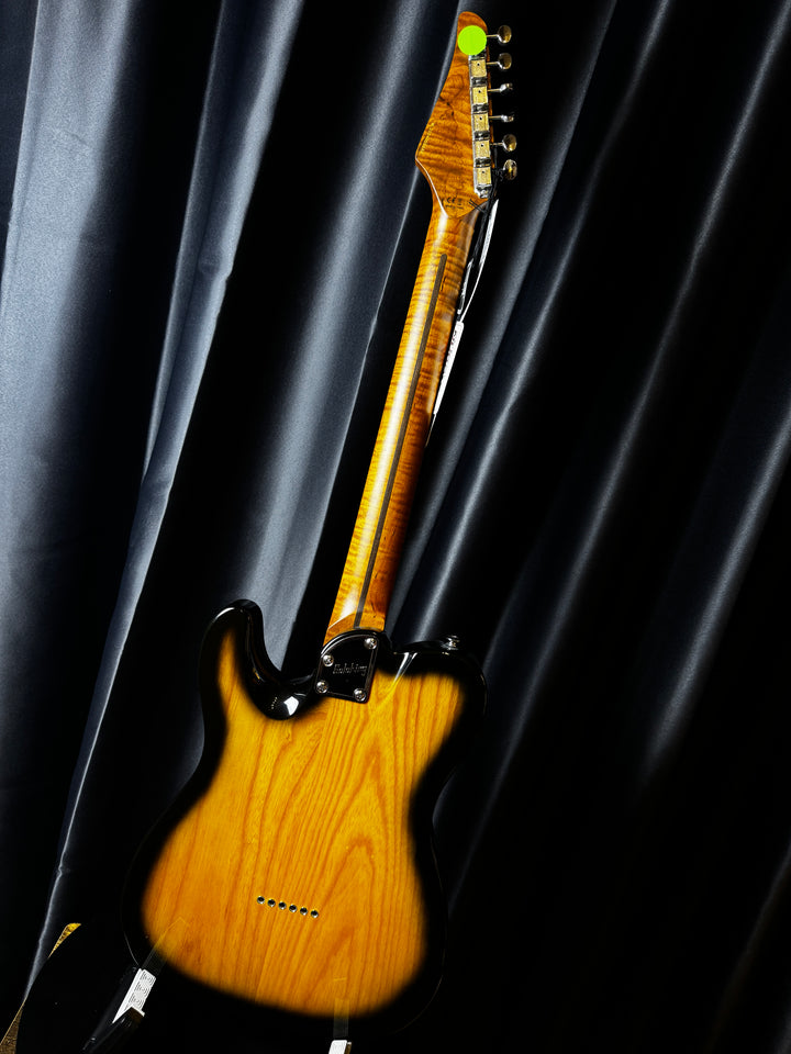 Electric Guitar Soloking MT-1 Ash Fm With Roasted Flame Maple Neck In 2 Color Sunburst Nafiri Special Run