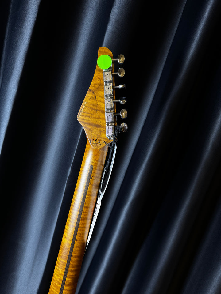 Electric Guitar Soloking MT-1 Ash Fm With Roasted Flame Maple Neck In 2 Color Sunburst Nafiri Special Run