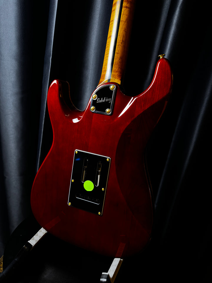 Electric Guitar Soloking MS-1 Classic FMN ELITE In Moonlight Burst With Roasted Flame Maple Neck