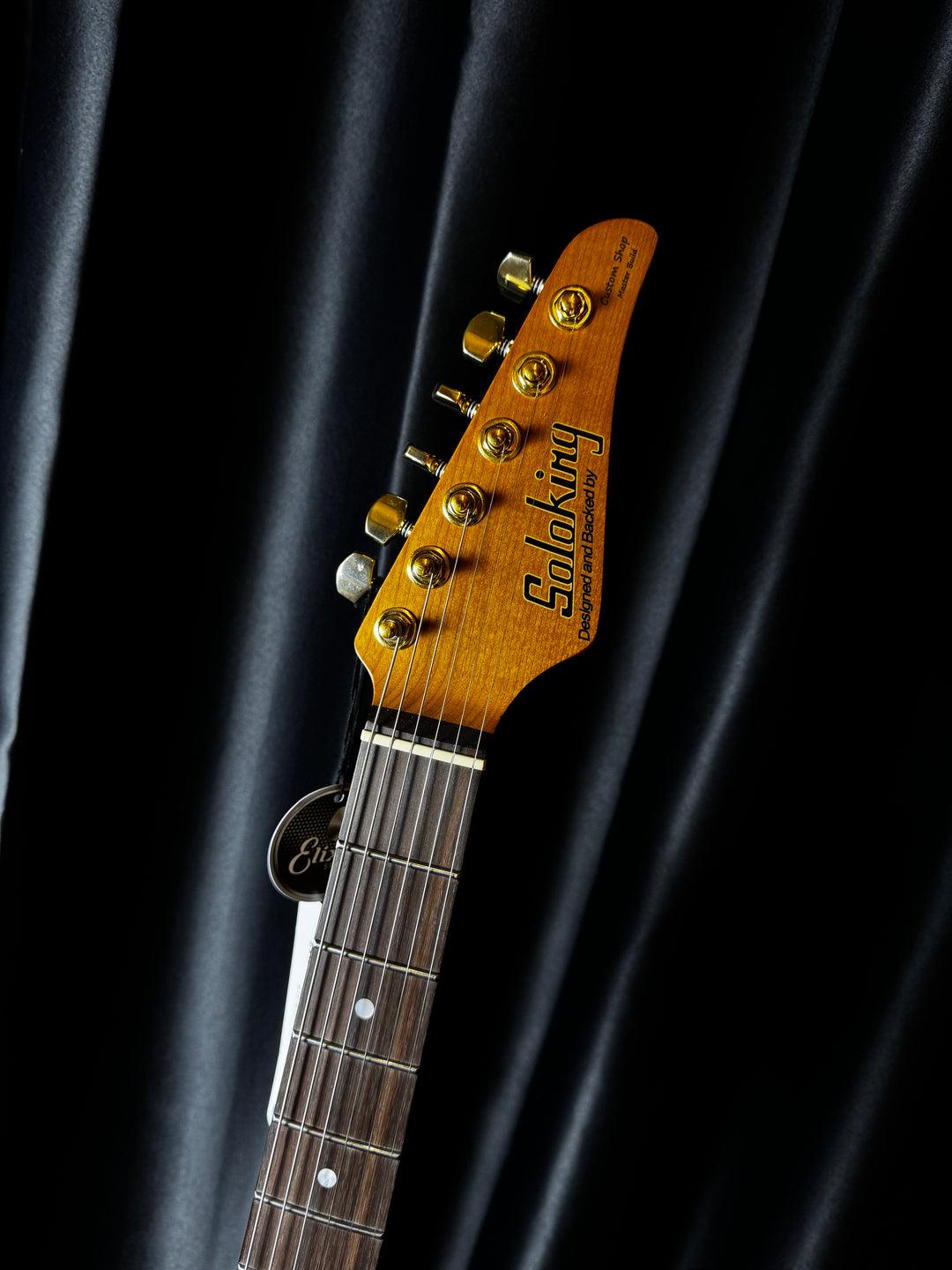 Electric Guitar Soloking MT-1 Fm 22 Deluxe HH Mod Fishman Fluence In Shaded Edgeburst
