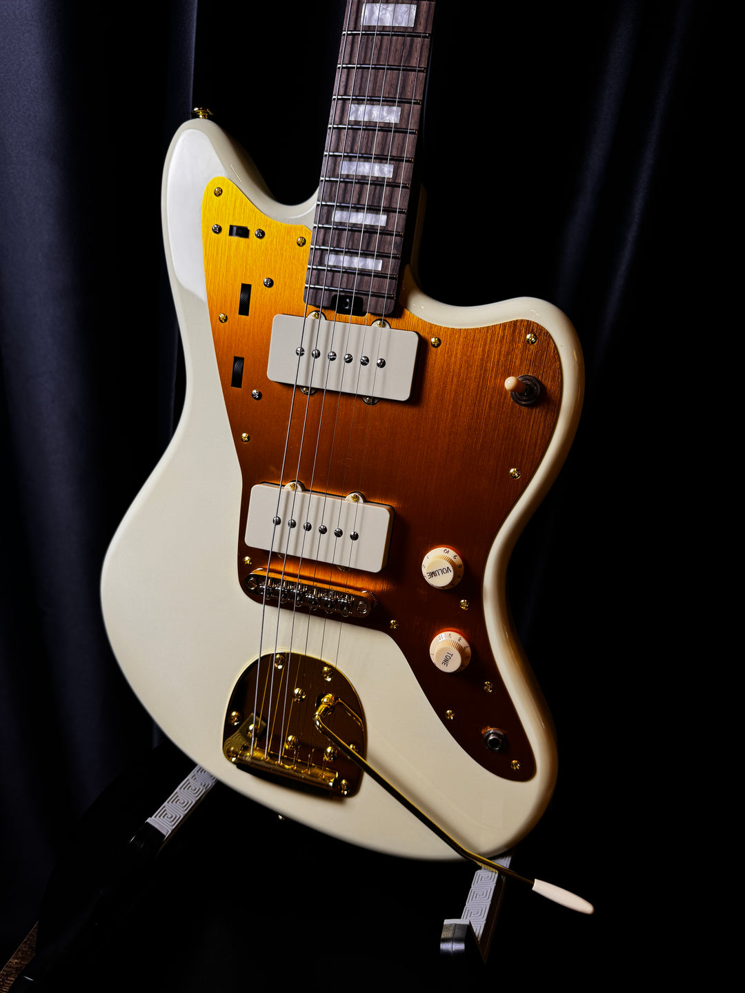 Electric Guitar Soloking JM40 Offset Deluxe in Olympic White