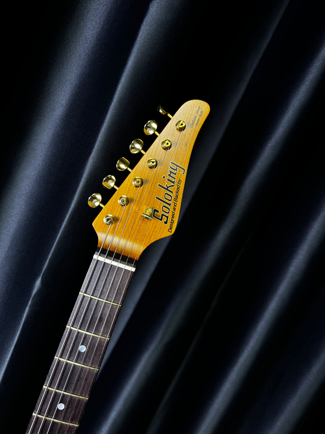Electric Guitar Soloking MT-1G Elite In Vintage White With Gold Hardware Nafiri Special Run
