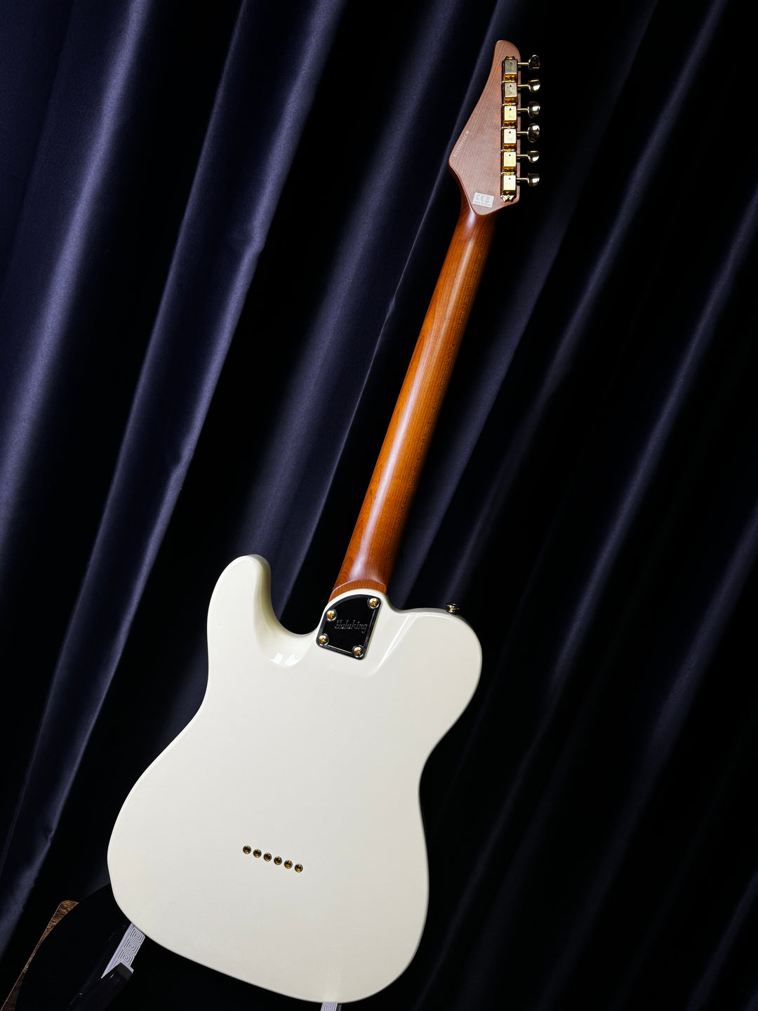 Electric Guitar Soloking MT-1G Elite In Vintage White With Gold Hardware Nafiri Special Run