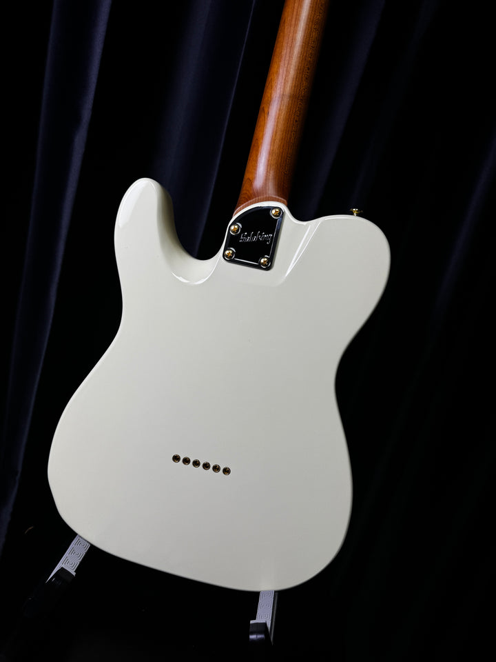 Electric Guitar Soloking MT-1G Elite In Vintage White With Gold Hardware Nafiri Special Run