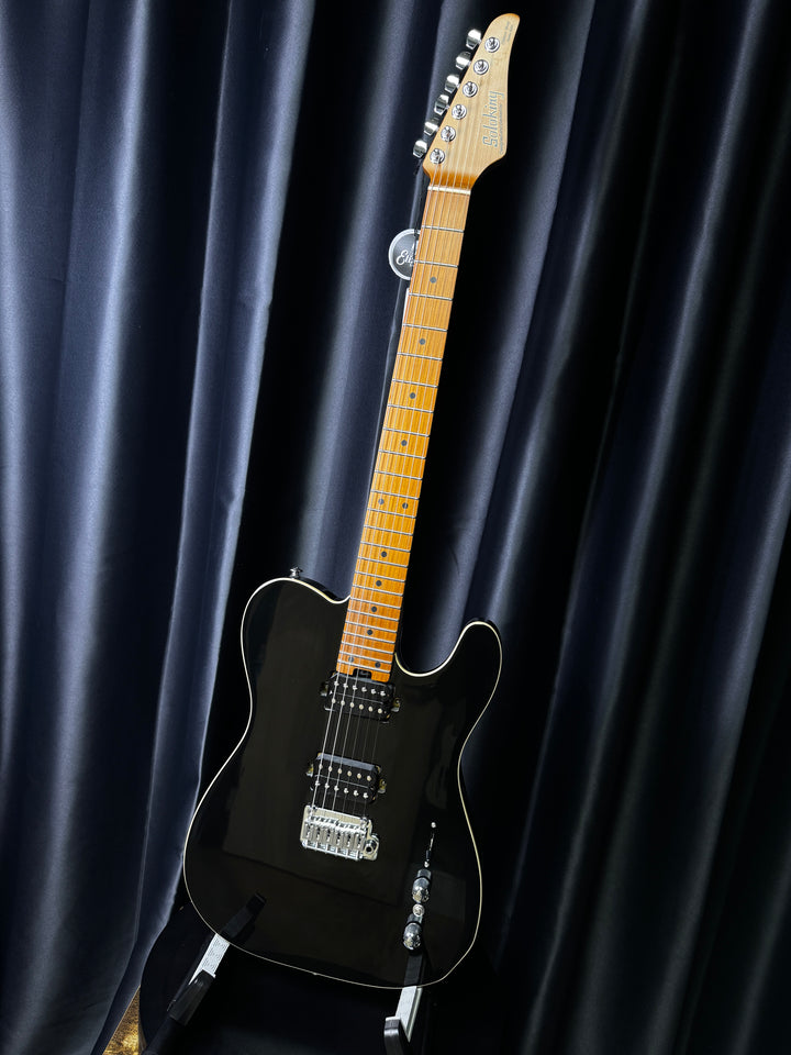Electric Guitar Soloking MT-1 Modern HH 24 Pro In Black With 9 Sound Switch