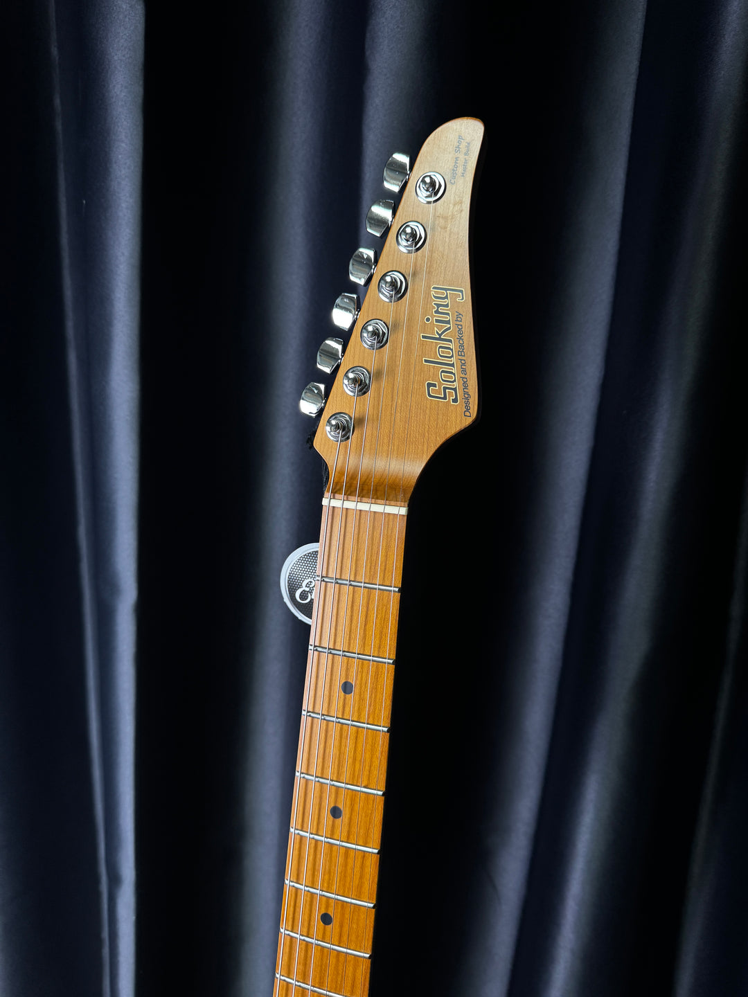 Electric Guitar Soloking MT-1 Modern HH 24 Pro In Black With 9 Sound Switch