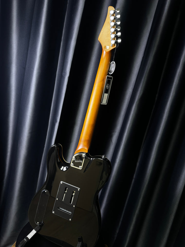 Electric Guitar Soloking MT-1 Modern HH 24 Pro In Black With 9 Sound Switch