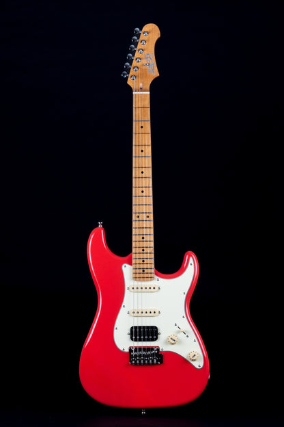 Electric Guitar Jet Guitars JS400 CRD Coral Red Free Setup
