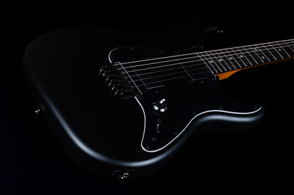 Electric Guitar Jet Guitars JS400 MBK R Matte Black Free Setup