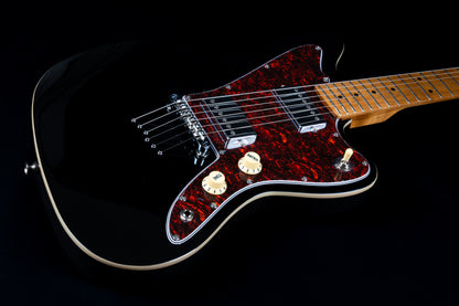 Electric Guitar Jet Guitars JJ350 BK Black Free Setup