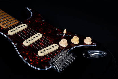 Electric Guitar Jet Guitars JS300 BK Black Free Setup