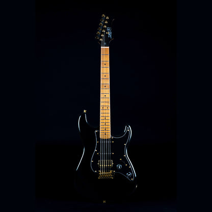 Electric Guitar Jet Guitars JS400 BKG Black Free Setup
