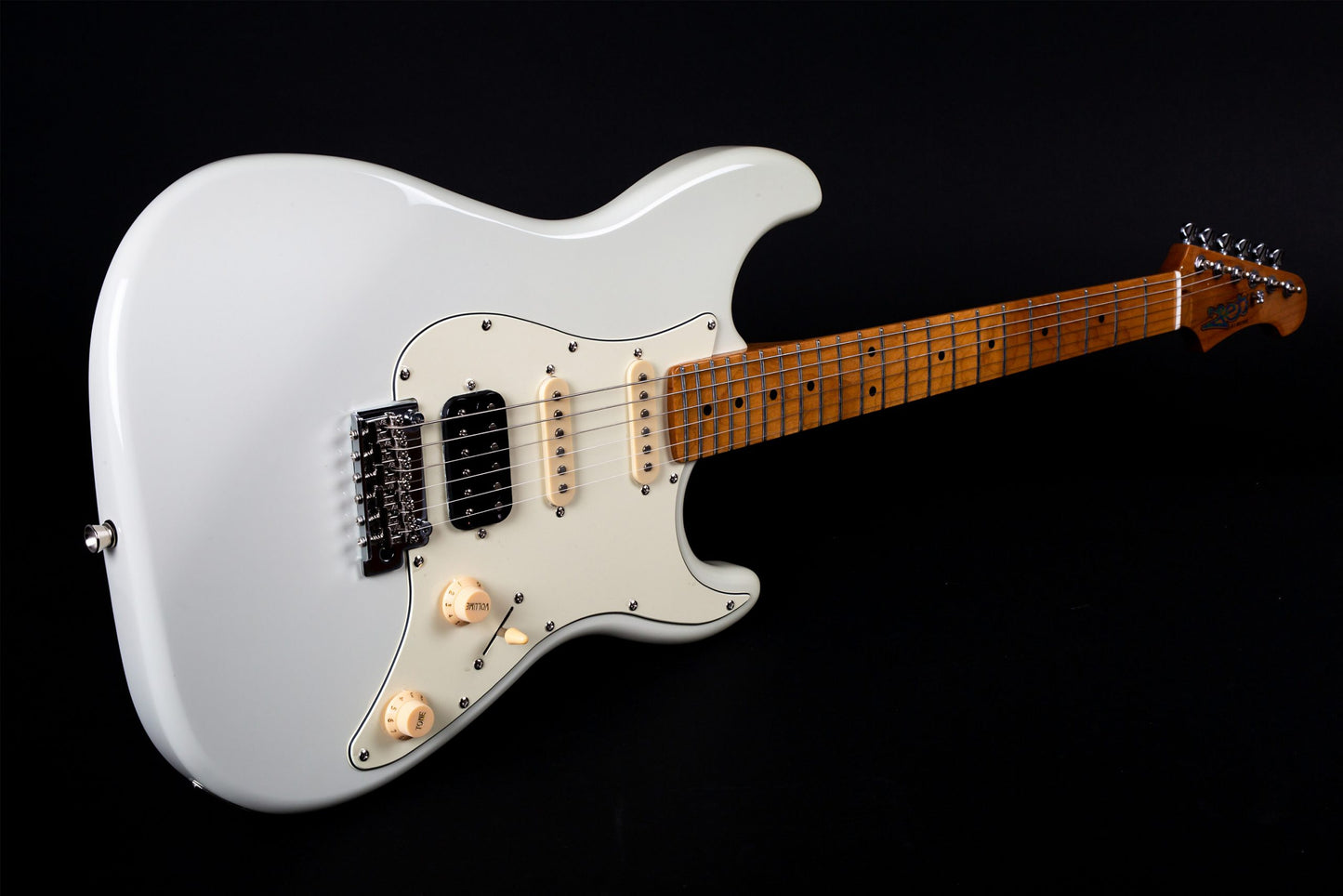 Electric Guitar Jet Guitars JS400 OW White Free Setup