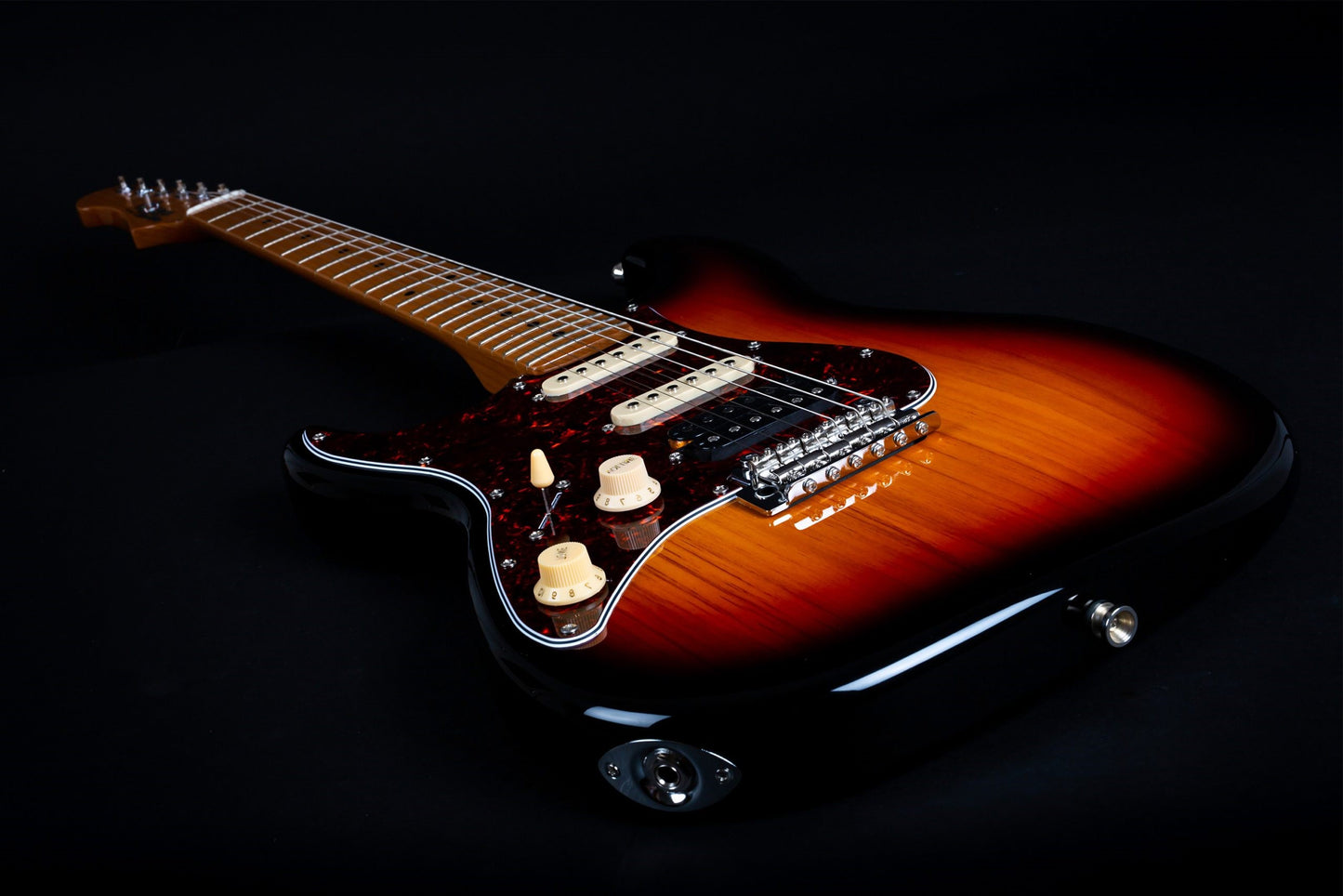 Electric Guitar Jet Guitars JS400 SB LH Sunburst Left Handed Free Setup