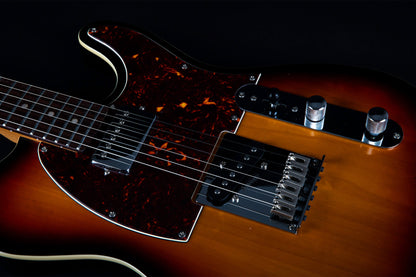 Electric Guitar Jet Guitars JT350 SBR Sunburst Free Setup