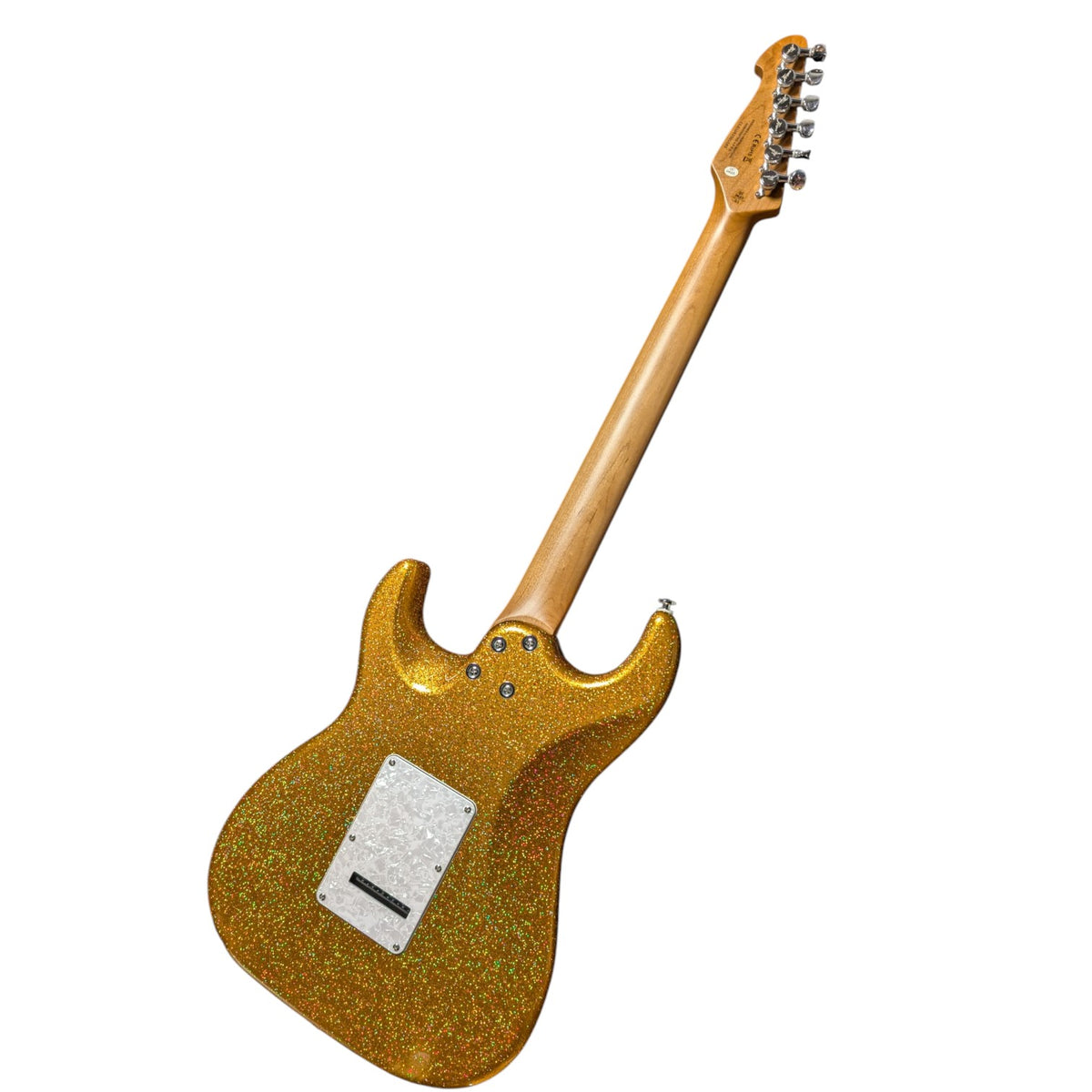 Electric Guitar Keipro Ks-Deluxe-Sparkle HH MGD Include Gig Bag