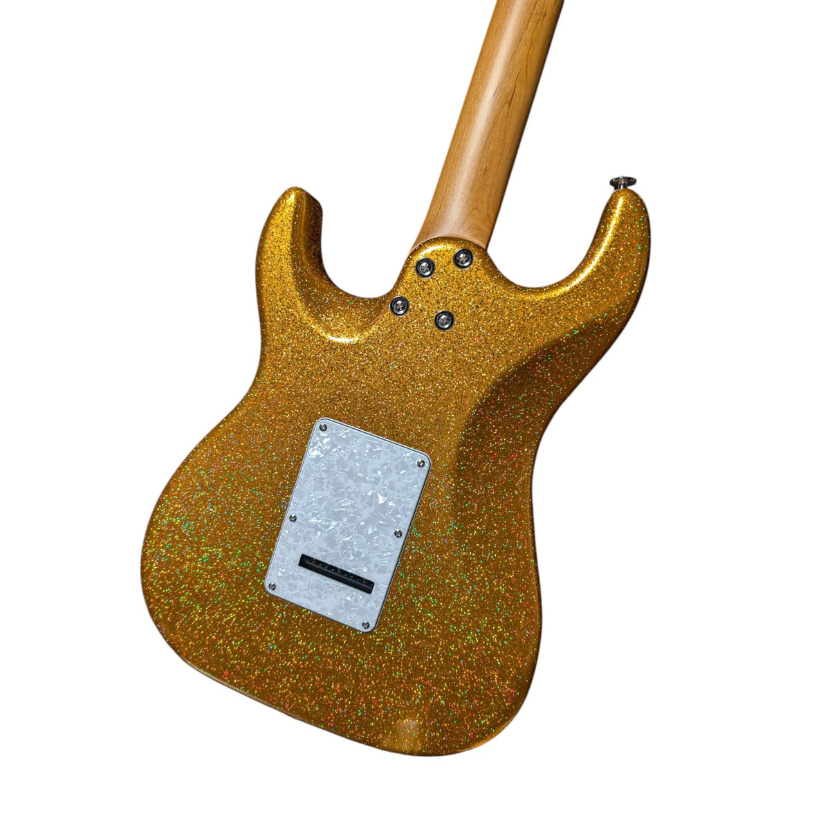 Electric Guitar Keipro Ks-Deluxe-Sparkle HH MGD Include Gig Bag