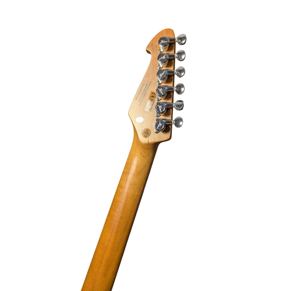 Electric Guitar Keipro Ks-Deluxe-Sparkle HH MSV Include Gig Bag