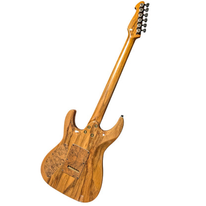 Electric Guitar Keipro Modern Custom Black Limba H.H Include Gig Bag