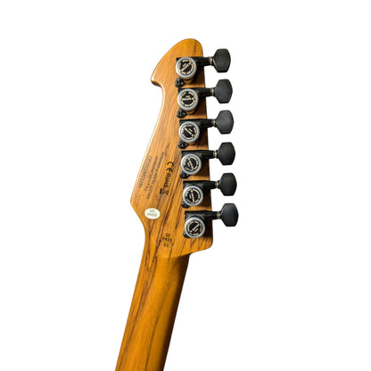 Electric Guitar Keipro Modern Custom Black Limba H.H Include Gig Bag