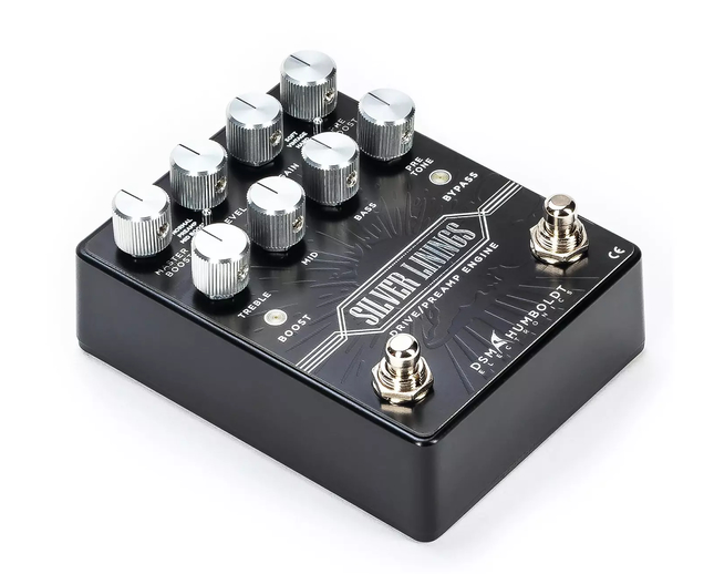 DSM &amp; Humboldt Electronics Silver Linings Drive/Preamp Guitar Pedal