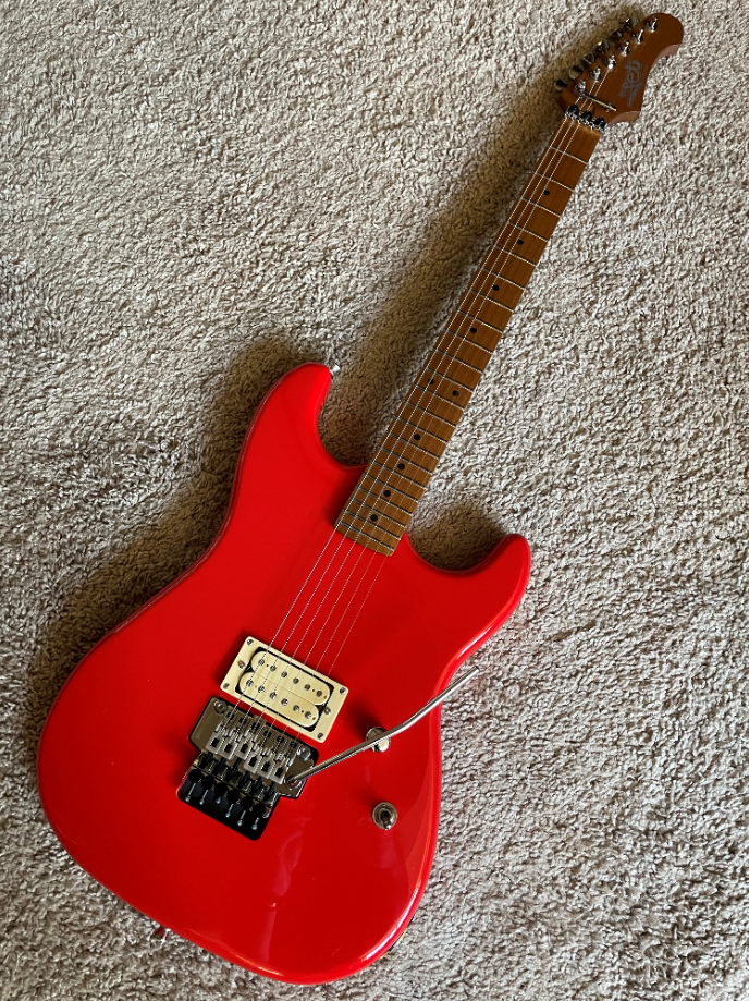 Electric Guitar Jet Guitars JS700 RD H Red Free Setup