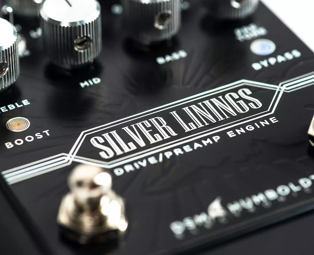 DSM &amp; Humboldt Electronics Silver Linings Drive/Preamp Guitar Pedal