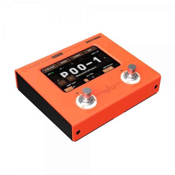 HOTONE Ampero Mini MP50 Orange Guitar Multi Effects Processor Touch Screen  Modeling IR Cabinets