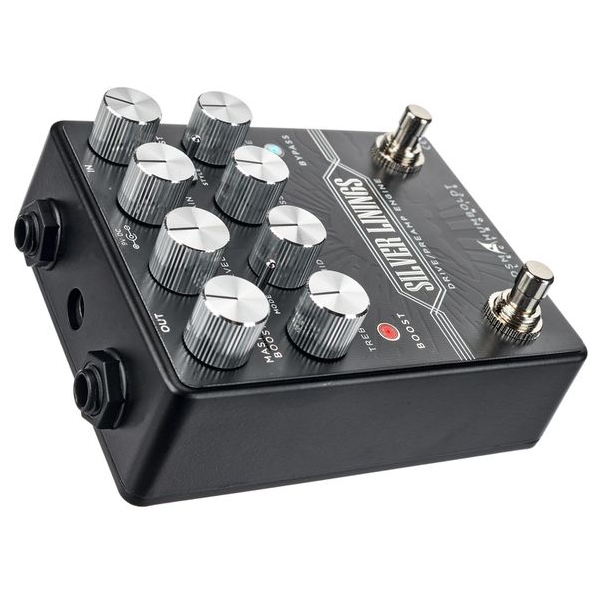 DSM &amp; Humboldt Electronics Silver Linings Drive/Preamp Guitar Pedal