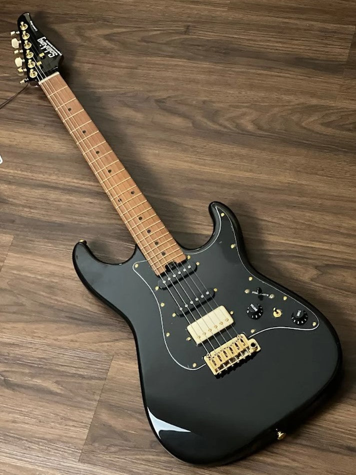 Electric Guitar Soloking MS-1 Classic MKII In Black Beauty Nafiri Special Run Jescar