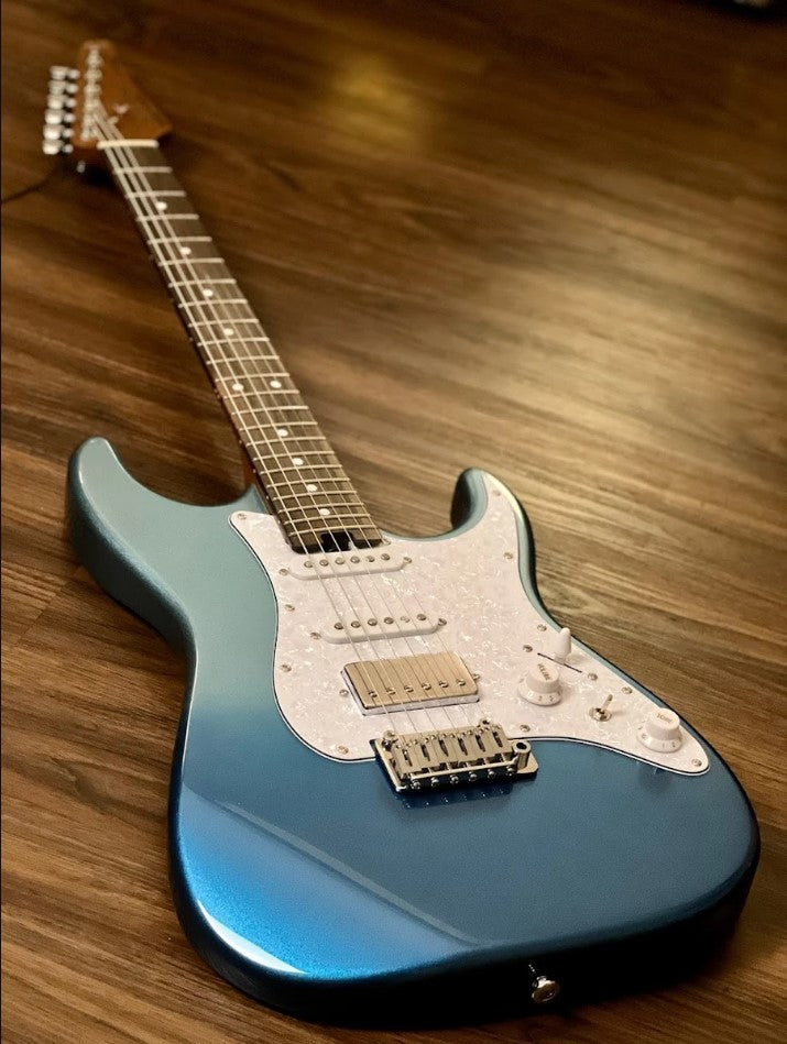 Electric Guitar Soloking MS-11 Classic MKII With Rosewood Fb In Lake Placid Blue