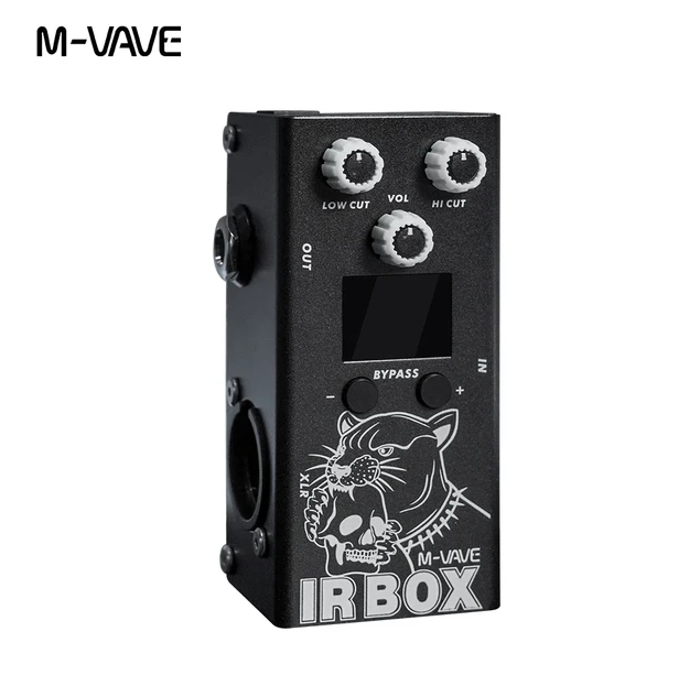 stereo ir loader pedal M-Vave IR BOX Impulse Loader for Guitar or Bass