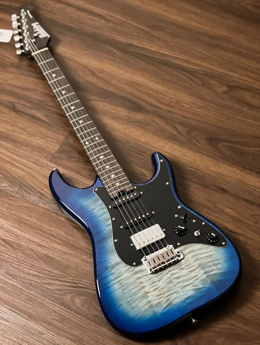 Electric Guitar Soloking MS-1 Classic MKII IN Denim Burst With 5A Flame Top Nafiri Special Run Jescar