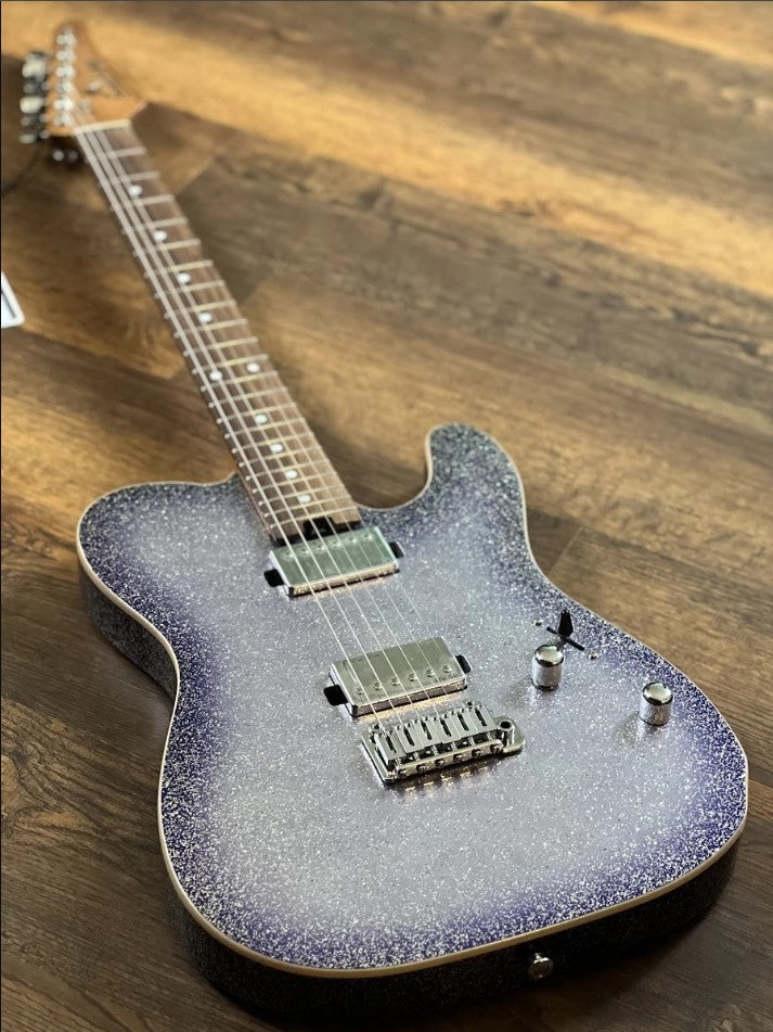 Electric Guitar Soloking MT-1 Modern HH 22 In Metallic Purple Sparkle Nafiri Special Run