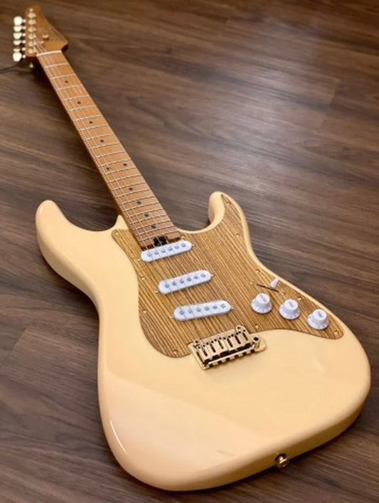 Electric Guitar Soloking MS-1 Classic SSS MKII In Desert Sand With Gold Hardware Nafiri Special Run