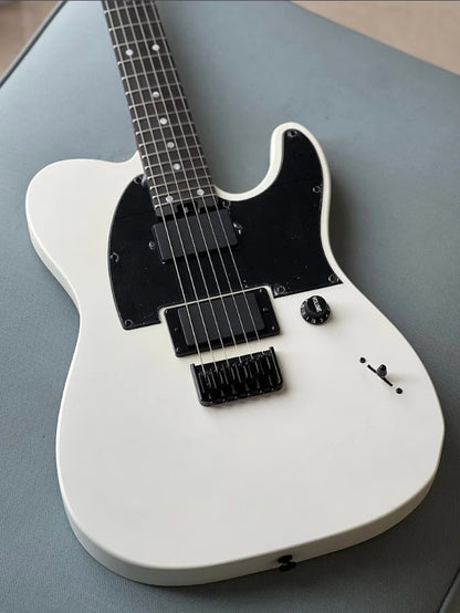 Electric Guitar Soloking MT-1 Deluxe HH 24 In Satin White Matte Nafiri Special Run Jescar