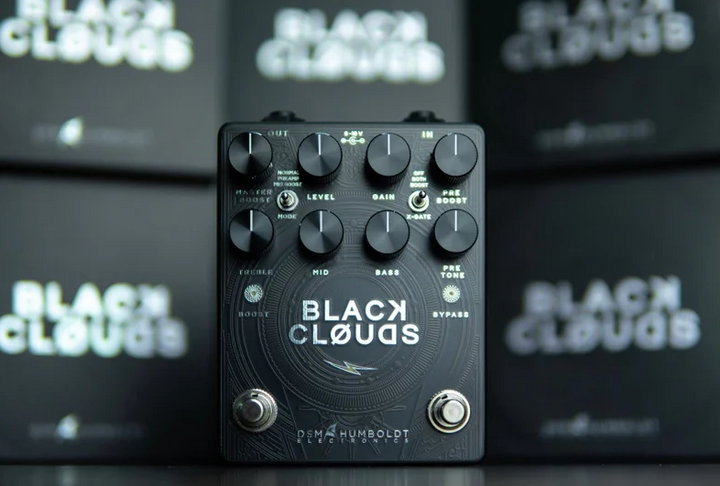 DSM &amp; Humboldt Electronics Black Clouds High-gain Distortion and Boost Pedal