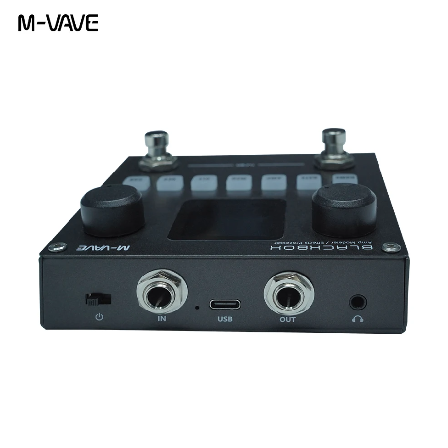 M-Vave Blackbox Multi-effects Rechargeable Pedal For Guitar Or Bass ...