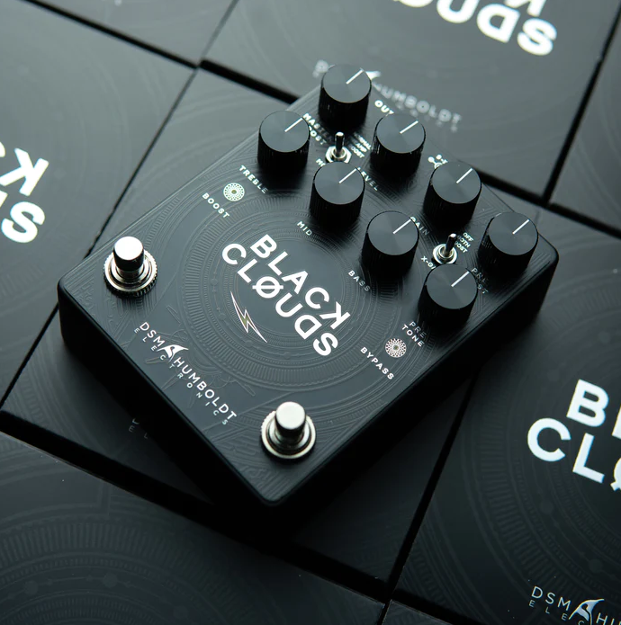 DSM &amp; Humboldt Electronics Black Clouds High-gain Distortion and Boost Pedal