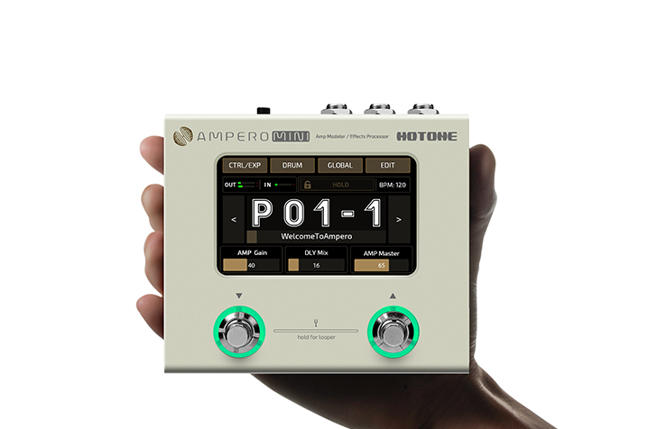 HOTONE Ampero Mini MP50VN Guitar Multi Effects Processor Touch