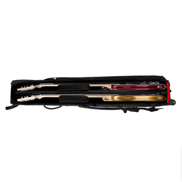 Music Area AA31 2EB BLK Dual Gig Bag For 2 Electric Bass