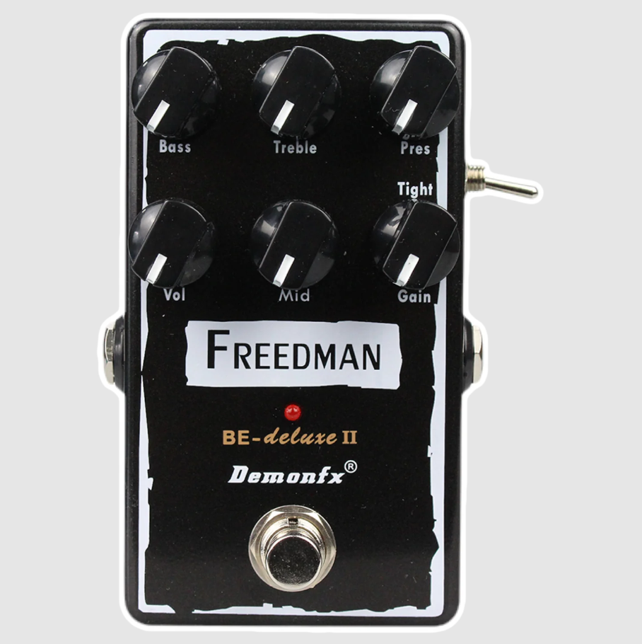 DemonFx Overdrive Freedman Be-Deluxe II Friedman Clone Pedal