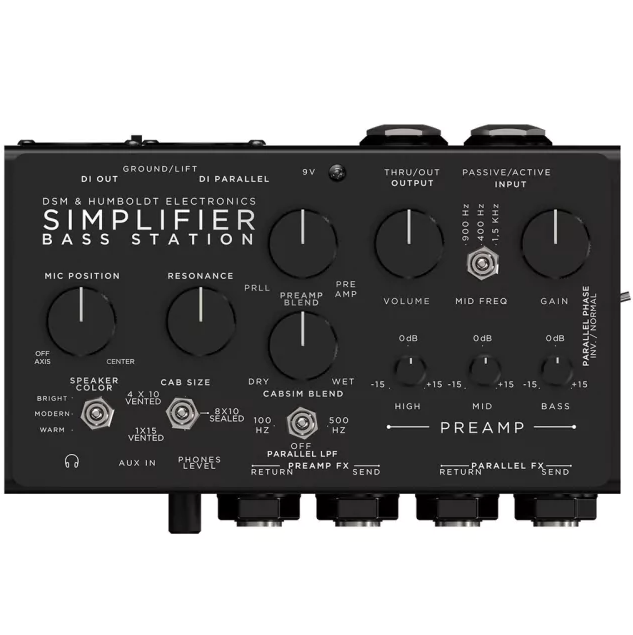 DSM & Humboldt Simplifier Bass Station Amp Cabinet Simulator DSM & Humboldt Simplifier Bass Station Amp Cabinet Simulator