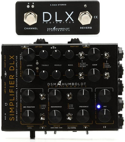 DSM & Humboldt Electronics Simplifier Deluxe Zero Watt Stereo Guitar Preamp CabSim DI