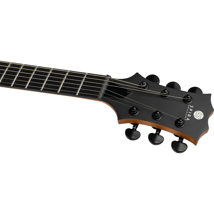 Electric Guitar Spira L-400 Mbk Black Satin Free Setup