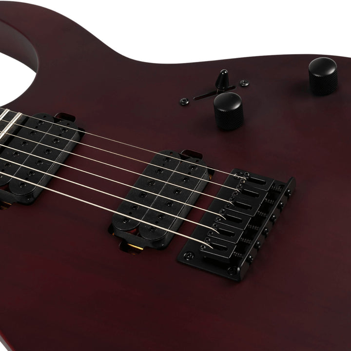 Electric Guitar Spira S-400 Mwr Wine Red Satin Free Setup