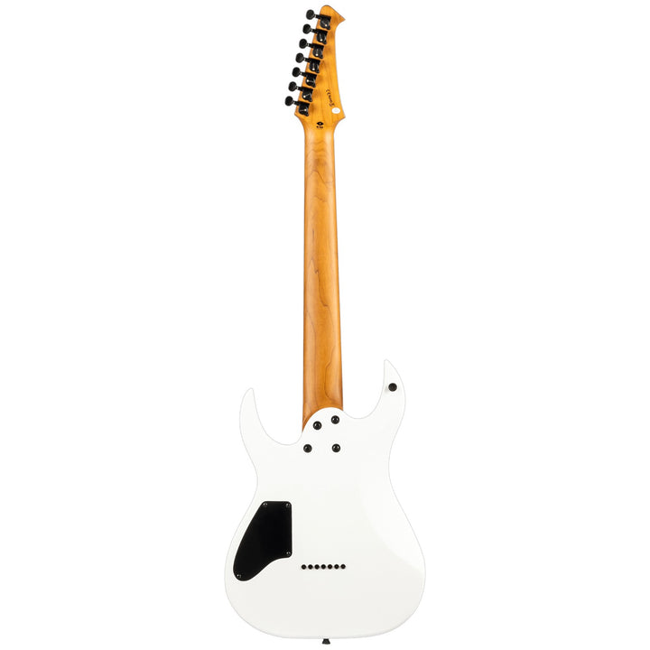 Electric Guitar Spira S-407 Mwh White Satin 7 String Free Setup
